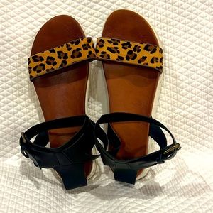 Mia Cheetah Platform Sandals